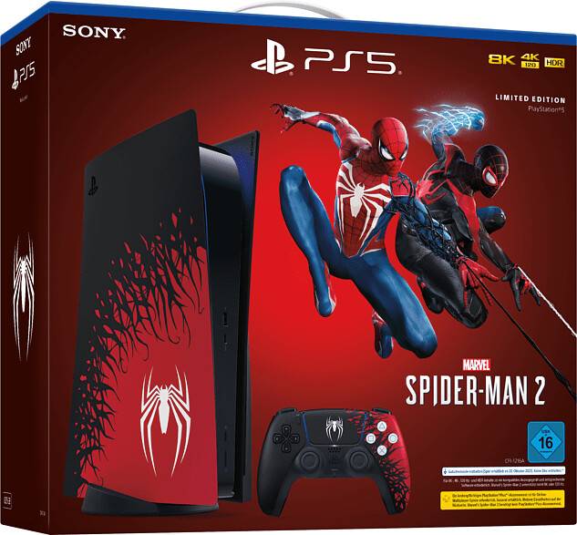 PLAY STATION PS5 Marvel's Spider-Man 2, Red